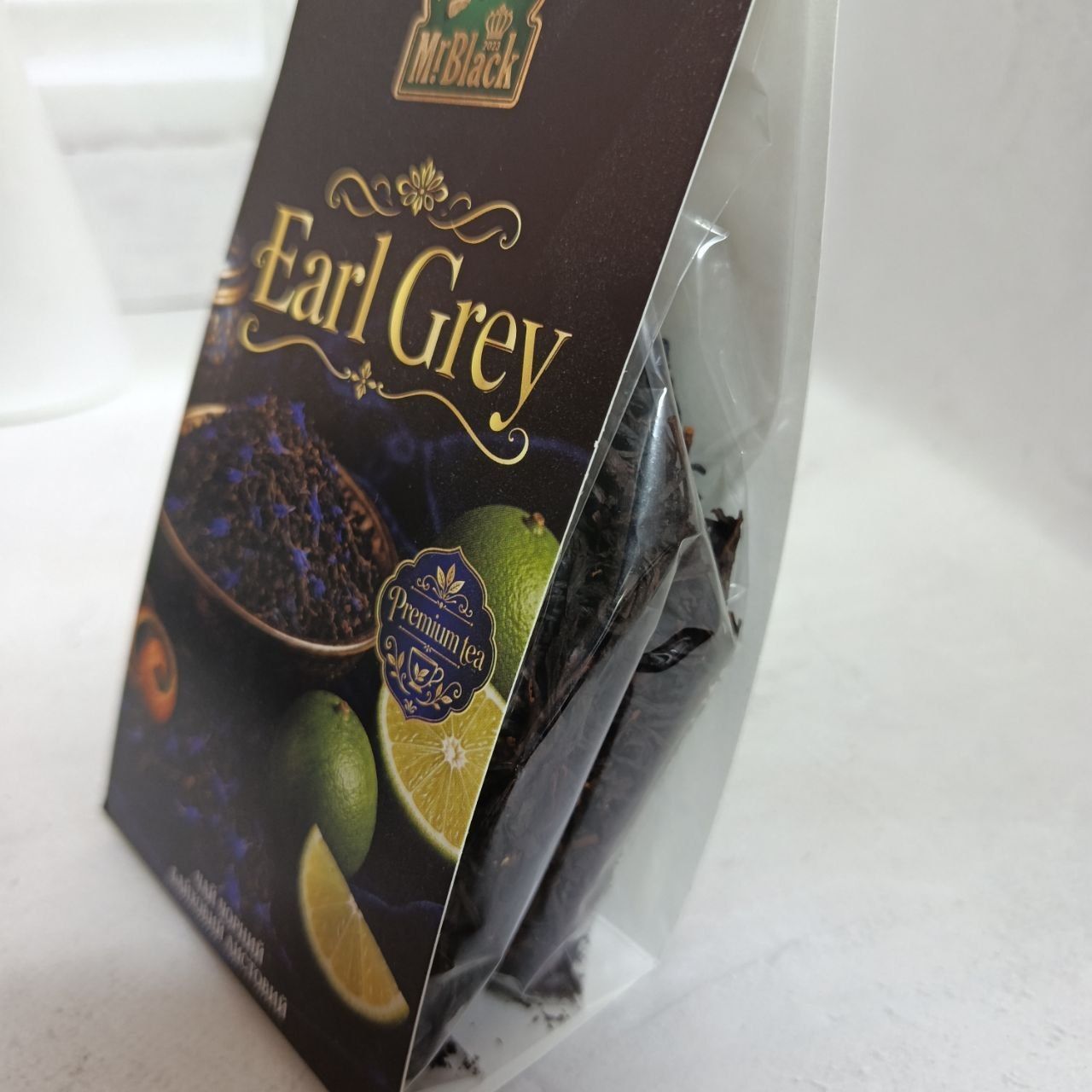 Чай Mr.Black чорний Earl Grey, 90г