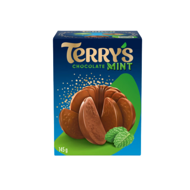 Шоколадний апельсин з м'ятою Terry's Chocolate Orange Mint Milk 145 г