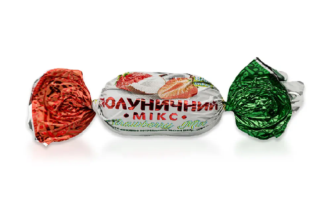 Цукерки Amanti Полуничний Мікс 0.5 кг