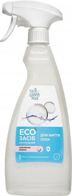 ЭКО средство натуральное для мытья стекол Green Max 500 мл