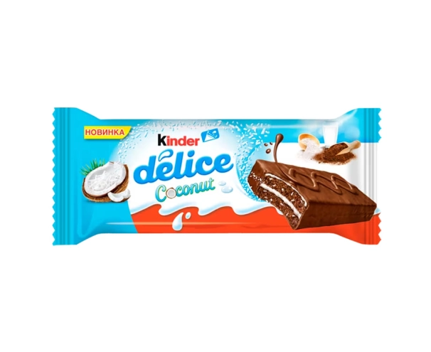 Батончик Kinder Delice Кокос 1 шт
