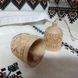 Деревянный резной колокольчик-оберег