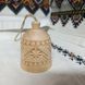 Деревянный резной колокольчик-оберег