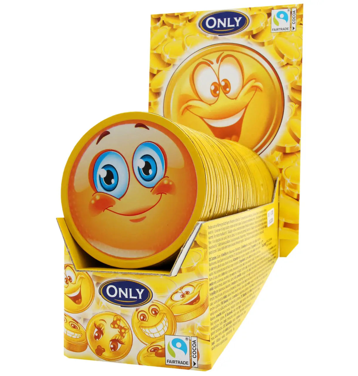 Шоколадные смайлики Only, 21,5г