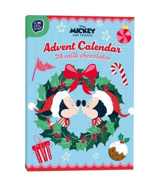 Адвент-календар шоколадний Disney Mickey And Friends, 50 г