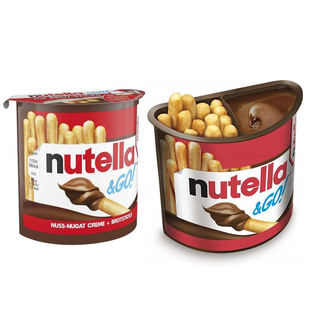 Шоколадна паста Nutella з хлібними паличками 52 г
