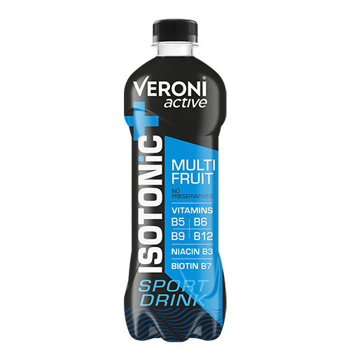 Изотонический напиток VERONI Aсtive со вкусом мульти фрукт, 555 мл