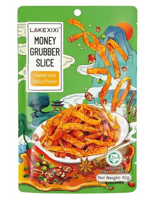 Снек Латяо солодко-гострий Lakexixi Money Grubber Slice, 92 г