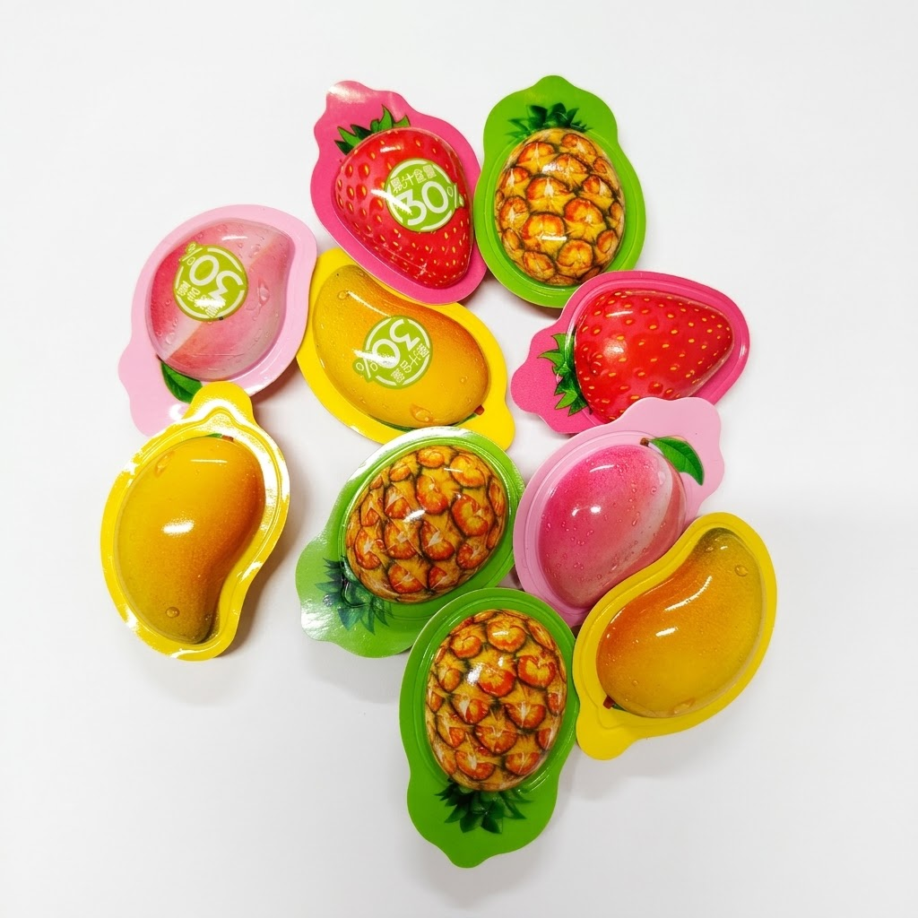 Мармелад фруктовий у блістерах Fruit-flavored shaped soft candy 10 шт