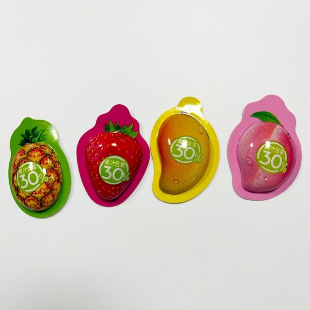 Мармелад фруктовий у блістерах Fruit-flavored shaped soft candy 10 шт