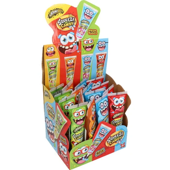 Конфеты-гели в тюбиках &laquo;Squeeze Candy&raquo;, 44 г