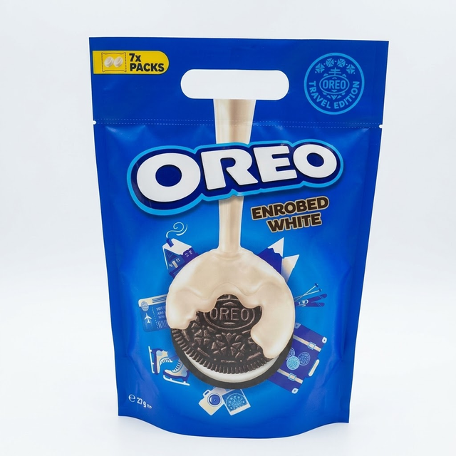 Печиво Oreo Enrobed White Chocolate 7s, 287 гр