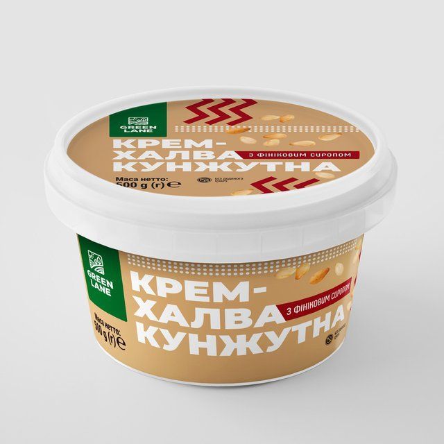Паста насіння кунжуту (крем-халва) з фініковим сиропом 350 г, без доданого цукру, консервантів